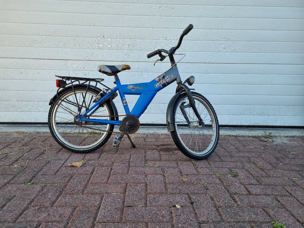 Kinderfiets, 20 inch (opknapper), Ophalen, Terugtraprem, Gazelle, 16 tot 20 inch