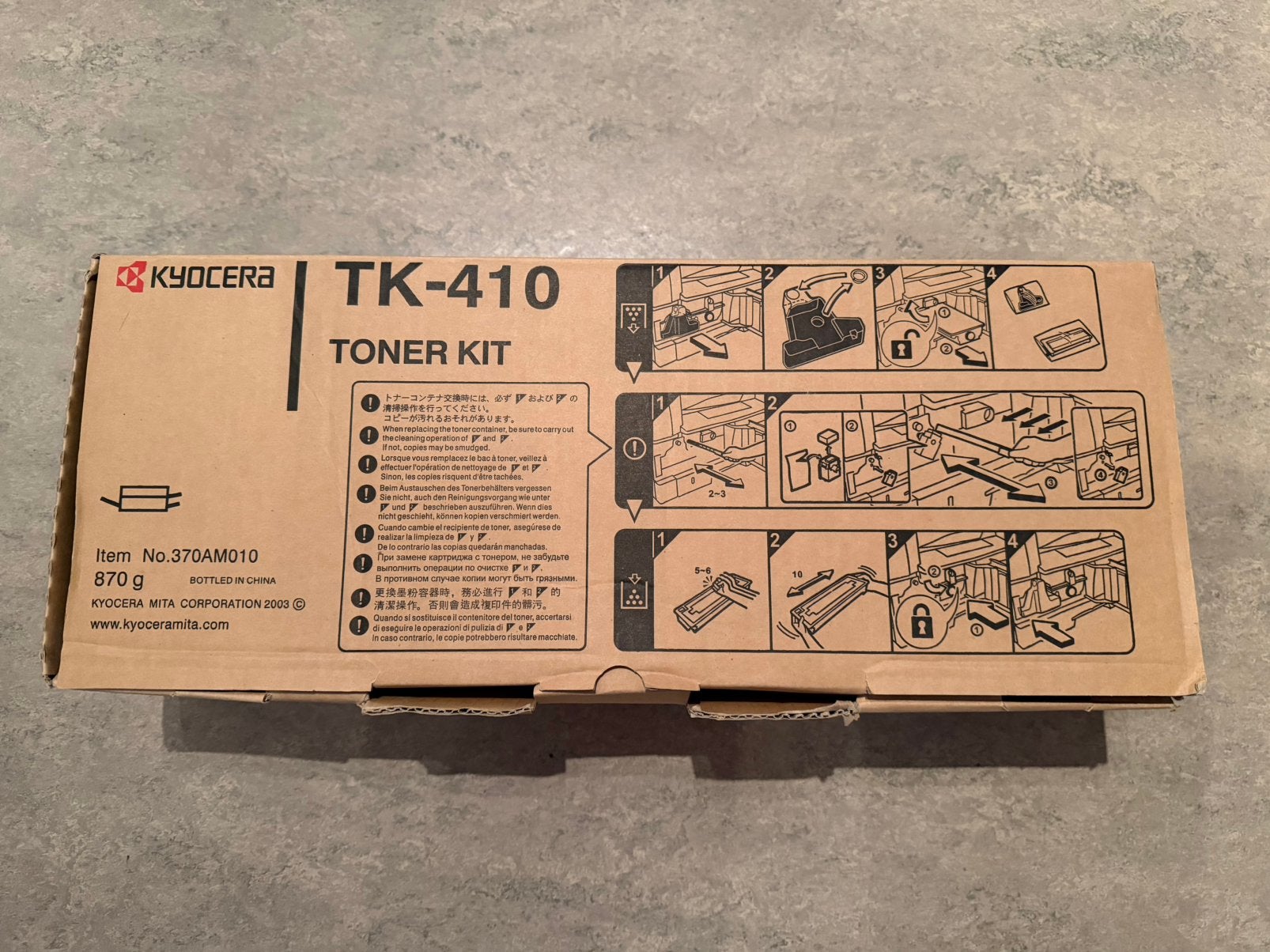 Kyocera TK-410 toner kit, Computers en Software, Ophalen of Verzenden, Nieuw, Toner, KYOCERA