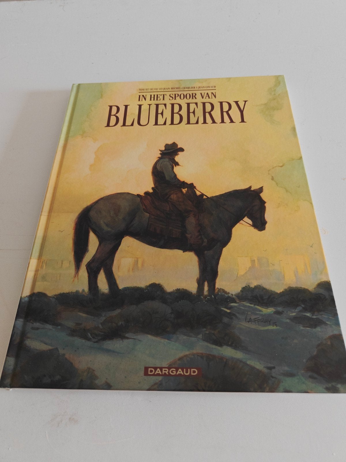 Fred Duval - In het spoor van Blueberry, Eén stripboek, Ophalen of Verzenden, Zo goed als nieuw, Fred Duval; Vincent Brugeas