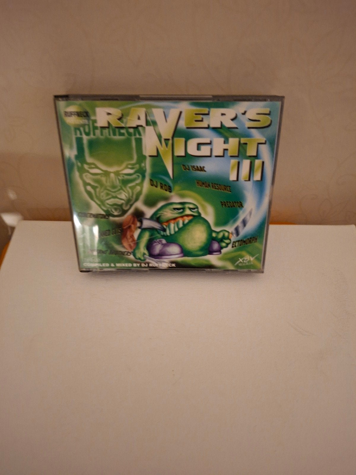 Ruffneck: Raver's Night III (Hardcore/Gabber CD), Gebruikt, Hardcore, Ophalen of Verzenden, Inclusief doosje