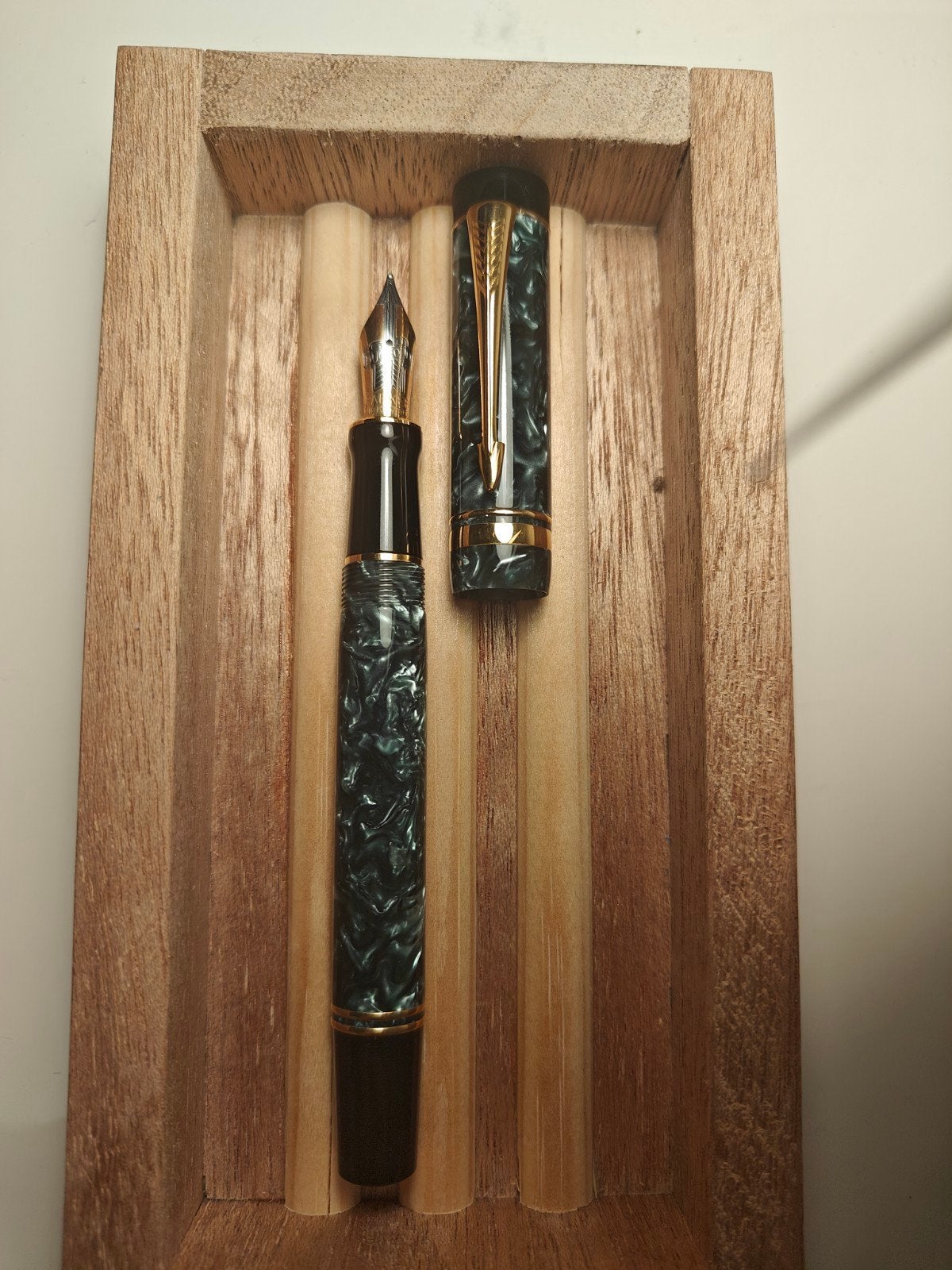 Parker duofold Centennial, Ophalen of Verzenden, Zo goed als nieuw, Vulpen, Parker