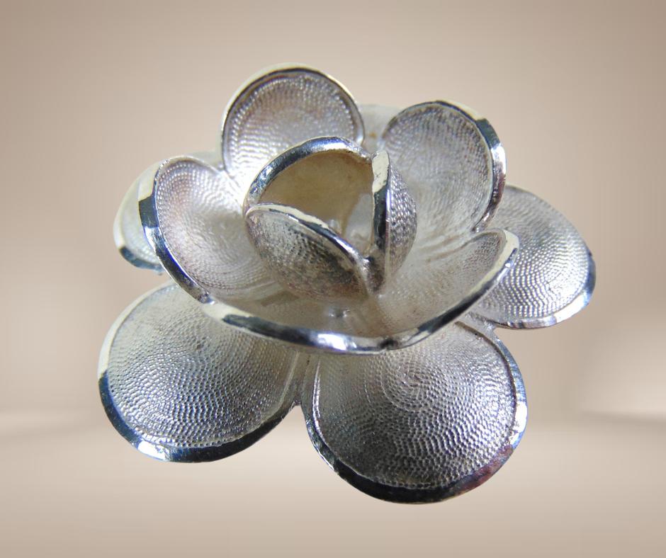 NIEUWE 925 zilver sublieme verfijnde 3D filigraan broche!, 4 tot 7 cm, Verzenden, Nieuw, X