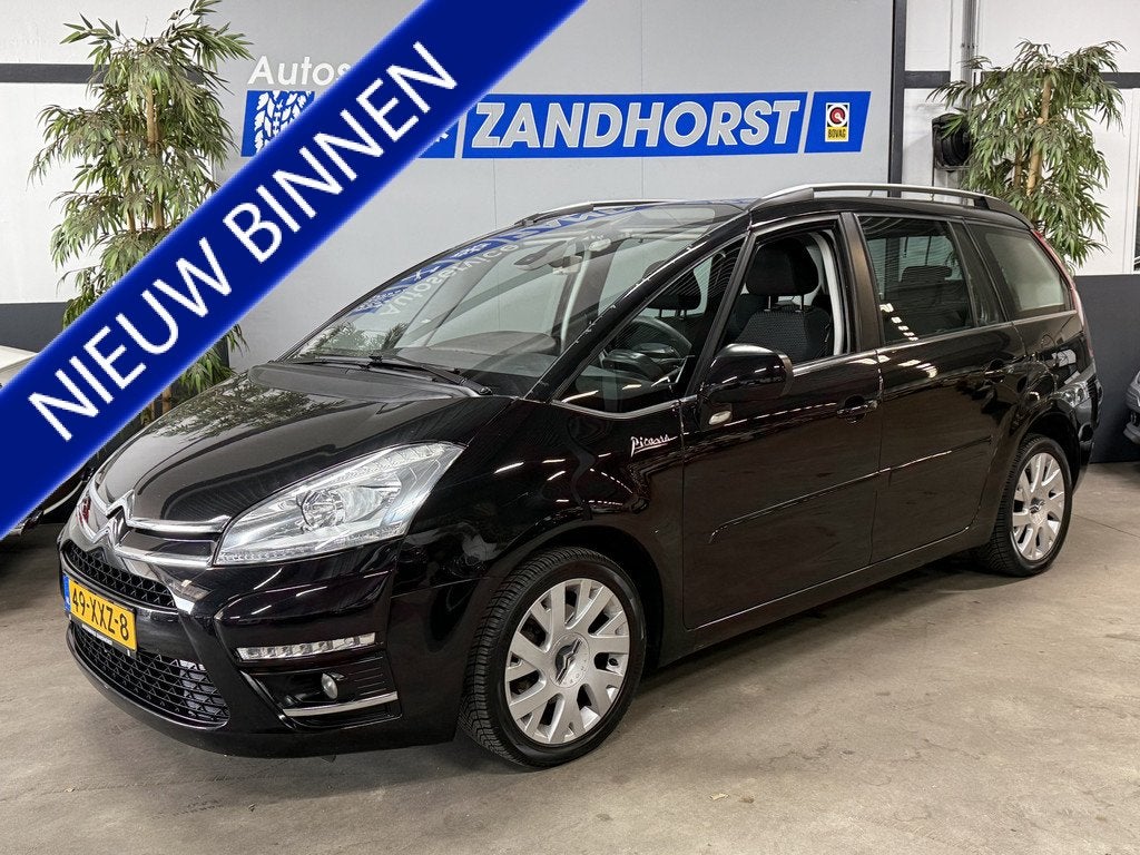 Citroën Grand C4 Picasso 1.6 THP Collection EGS 5p // Apk t, Auto's, Citroën, Euro 5, Gebruikt, Zwart, Origineel Nederlands