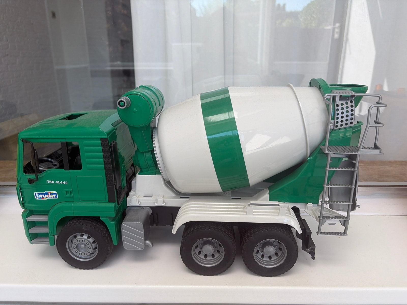 Bruder MAN TGA 41.440 Betonmixer - Speelgoedvrachtwagen, Ophalen of Verzenden, Zo goed als nieuw