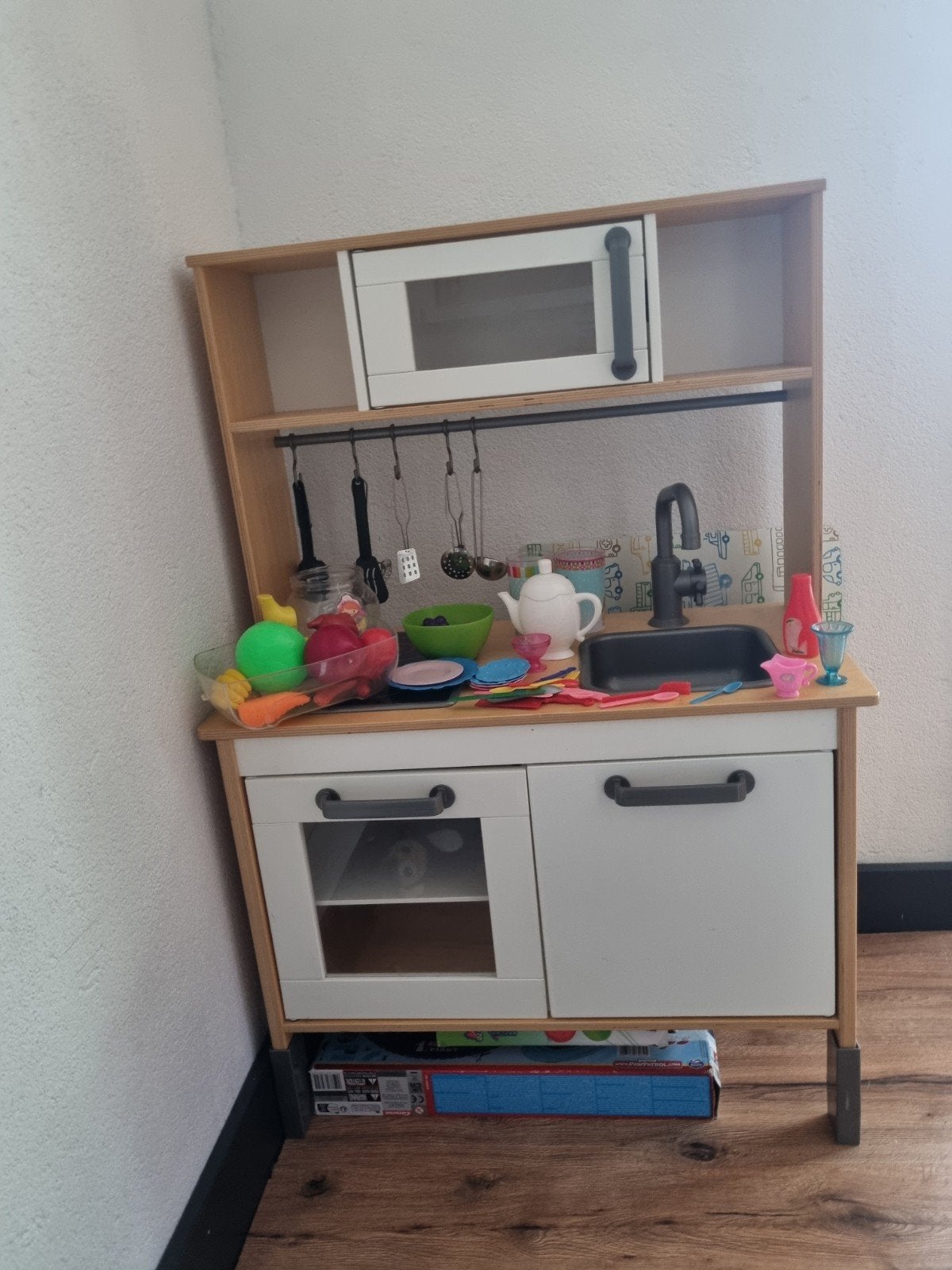 Houten IKEA Speelkeuken met accessoires, Kinderen en Baby's, Ophalen, Zo goed als nieuw