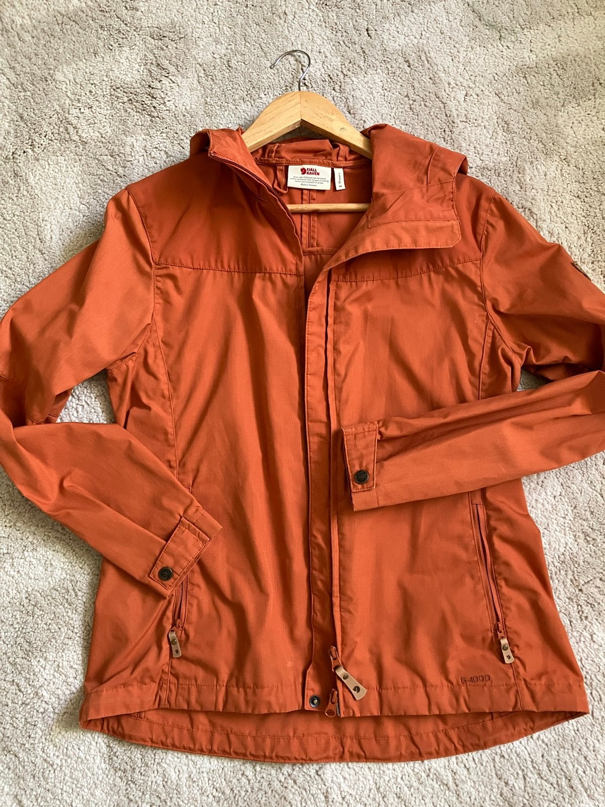 Fjällräven G-1000 Maat M Oranje, Ophalen of Verzenden, Zo goed als nieuw, Maat 38/40 (M), Oranje