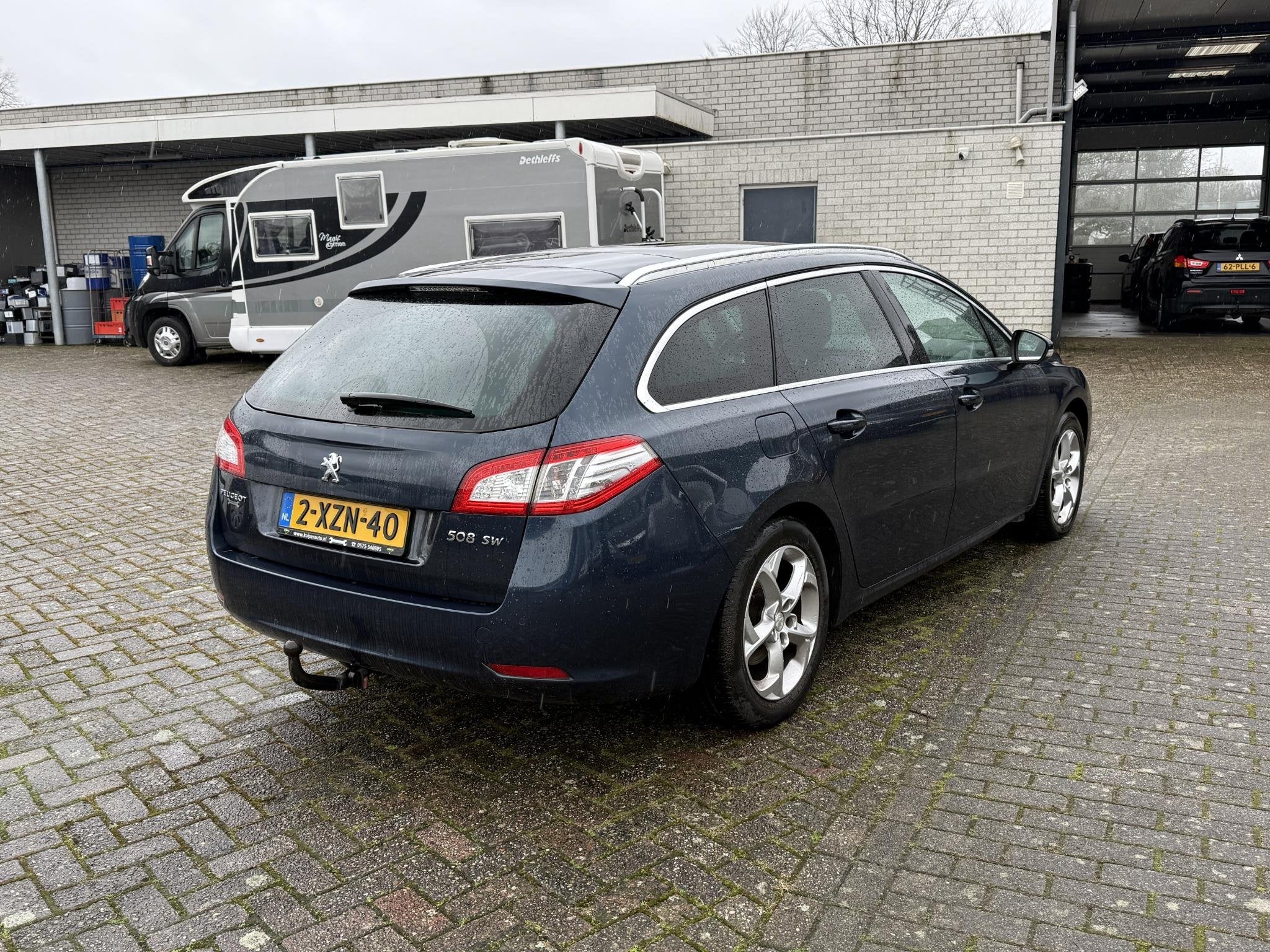 Peugeot 508 SW 1.6 THP Allure | Trekhaak | HANDEL/EXPORT PRI, Voorwielaandrijving, Gebruikt, Zwart, Blauw