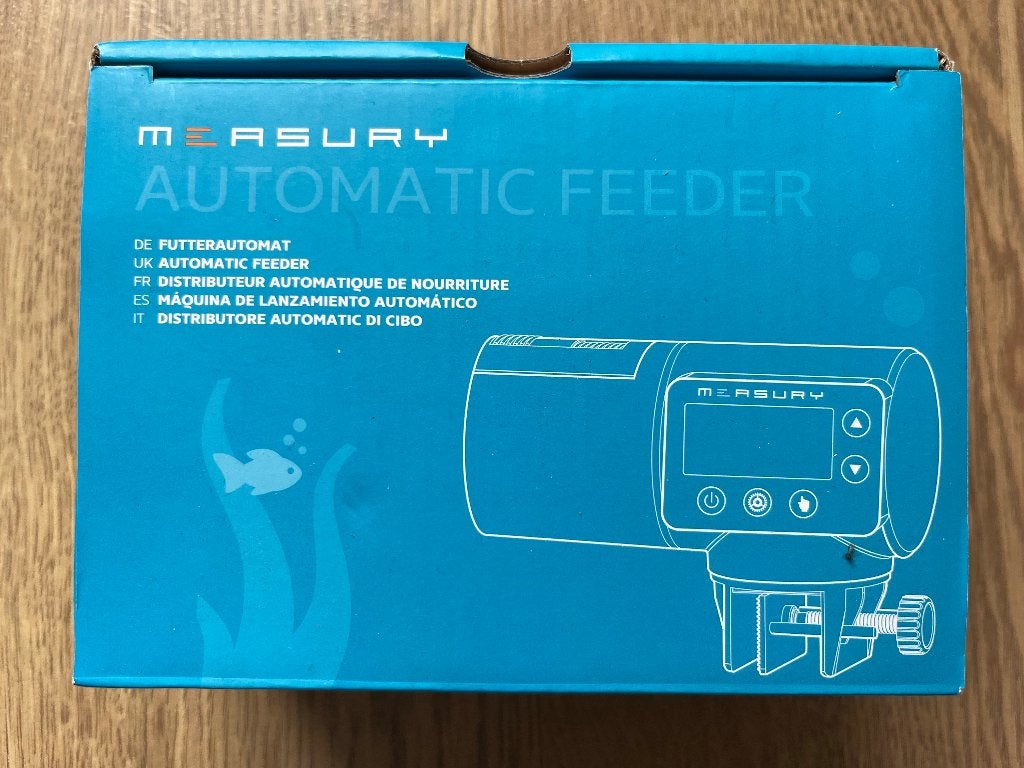 Automatische Visvoer Automaat – MEASURY – Nieuw in doos, Ophalen of Verzenden, Zo goed als nieuw, Overige typen