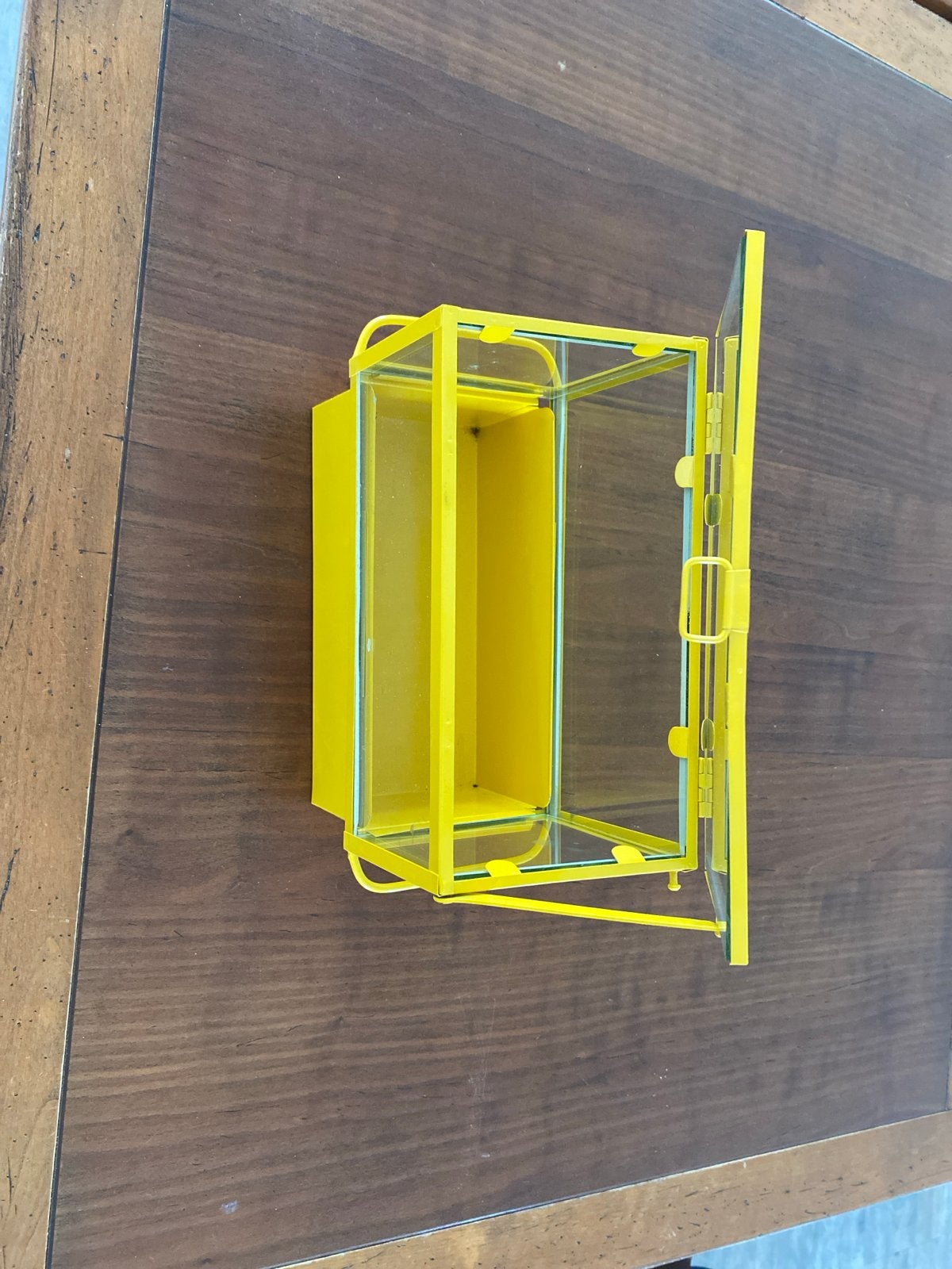 HEMA mini kweekkas 22x20x12 cm - Geel, Ophalen, Gebruikt, Kweekkast