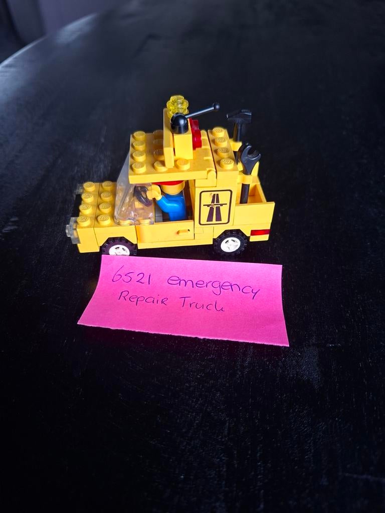 Lego 6521 Emergency Repair Truck, Ophalen of Verzenden, Gebruikt, Lego