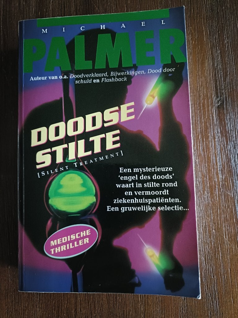 Doodse Stilte - boek, Boeken, Ophalen of Verzenden, Zo goed als nieuw, Michael Palmer, Nederland