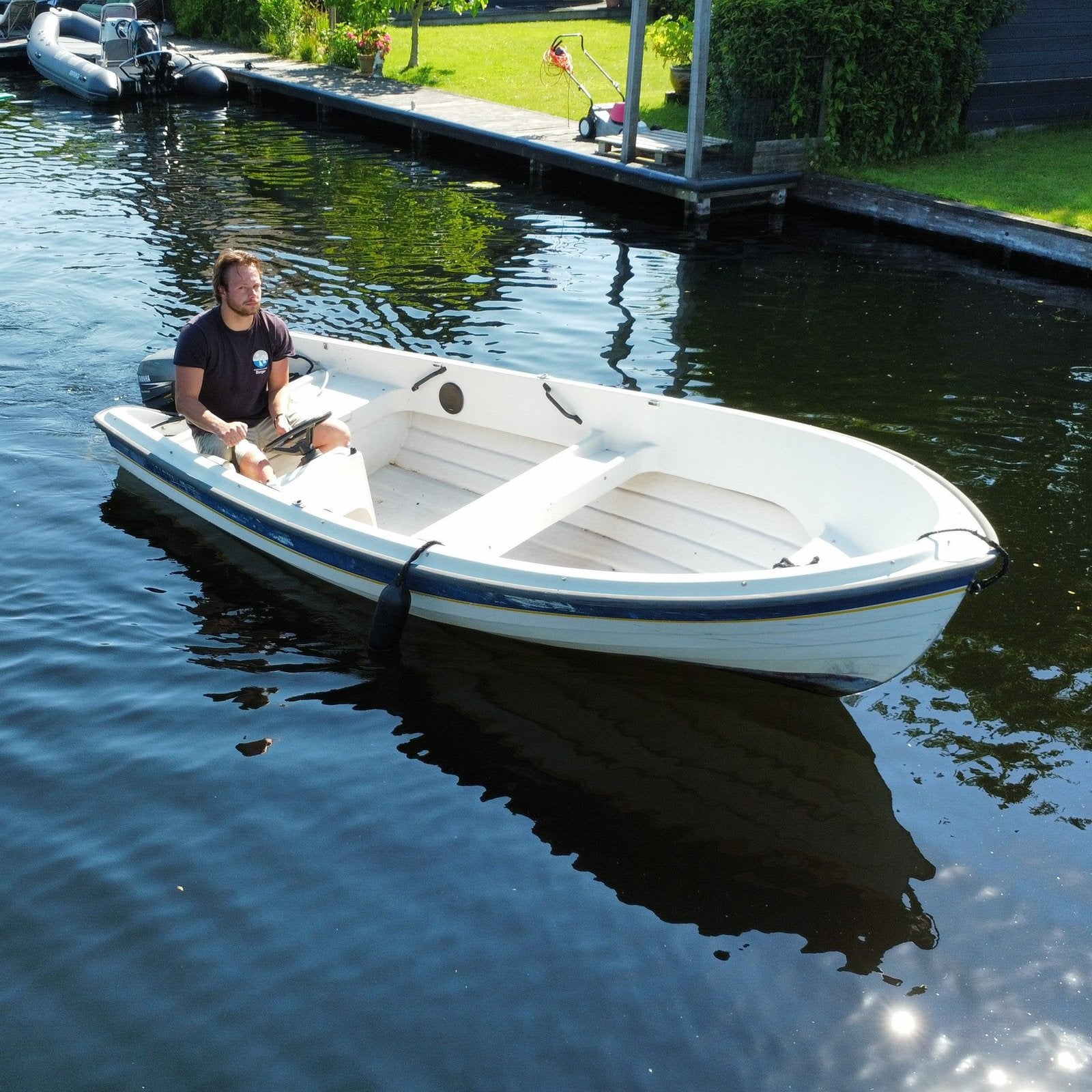 Gezocht, boot met stuur 900€, Watersport en Boten, Ophalen of Verzenden, Gebruikt