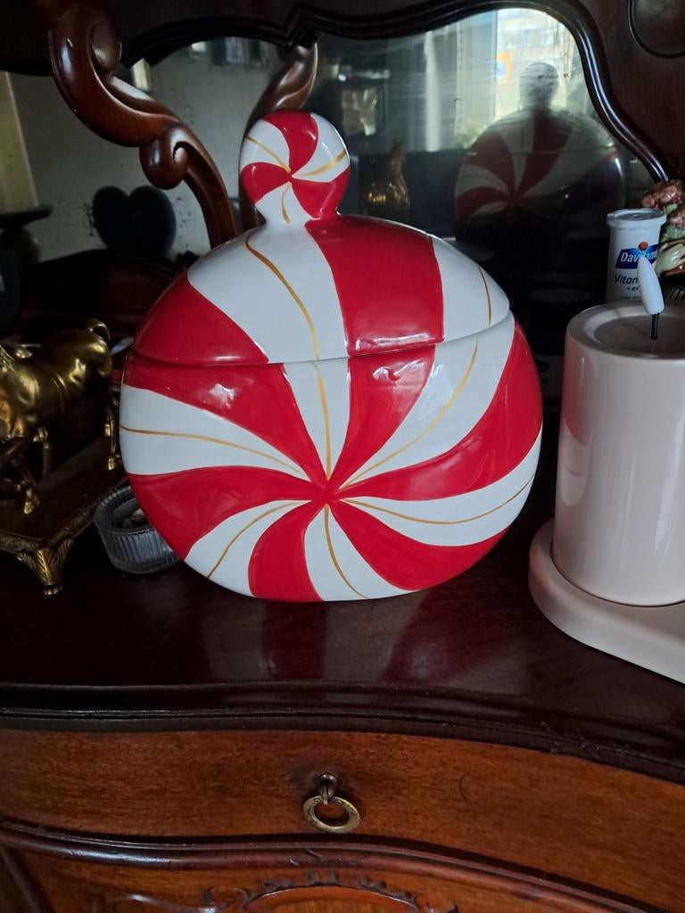 Grote snoep pot zo goed als nieuw kan bijna 2 kilo snoep in, Ophalen of Verzenden, Zo goed als nieuw