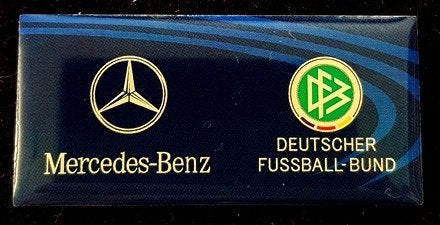 Mercedes-Benz Deutscher Fussball-bund pin, Verzenden, Nieuw, Transport, Speldje of Pin