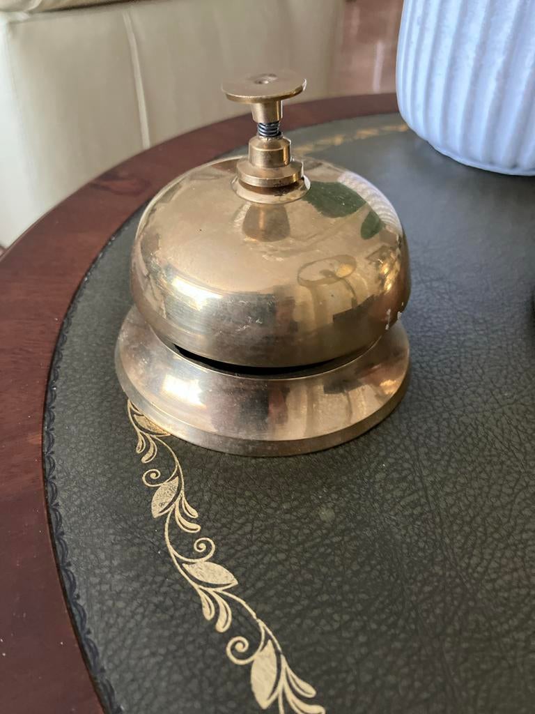 Vintage Messing Baliebel / Hotelbel, Ophalen of Verzenden
