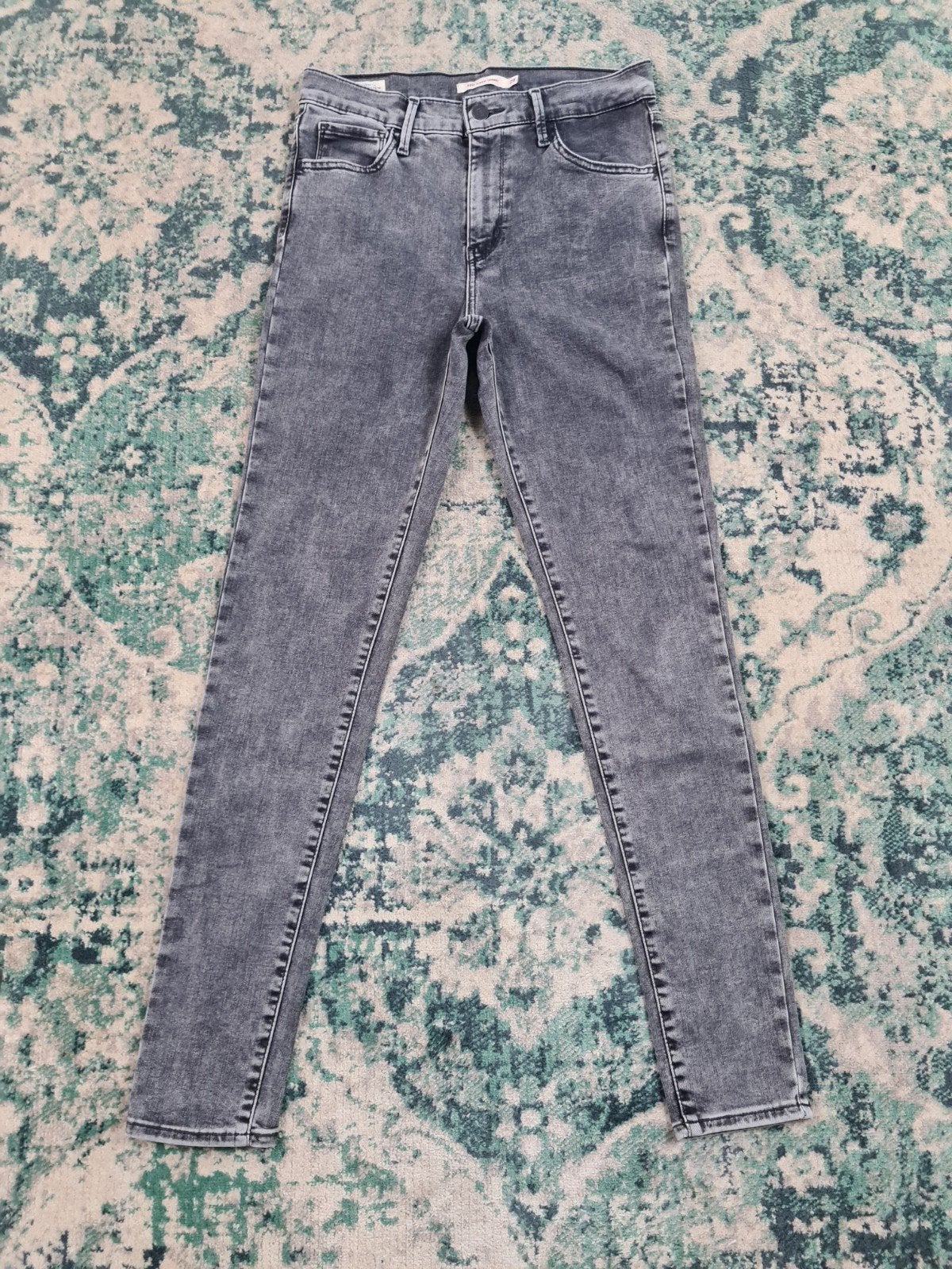 Levi's 720 super skinny W29 L30 Dames Tulsi2930 Mid-rise, Ophalen of Verzenden, Zo goed als nieuw, W28 - W29 (confectie 36), Grijs