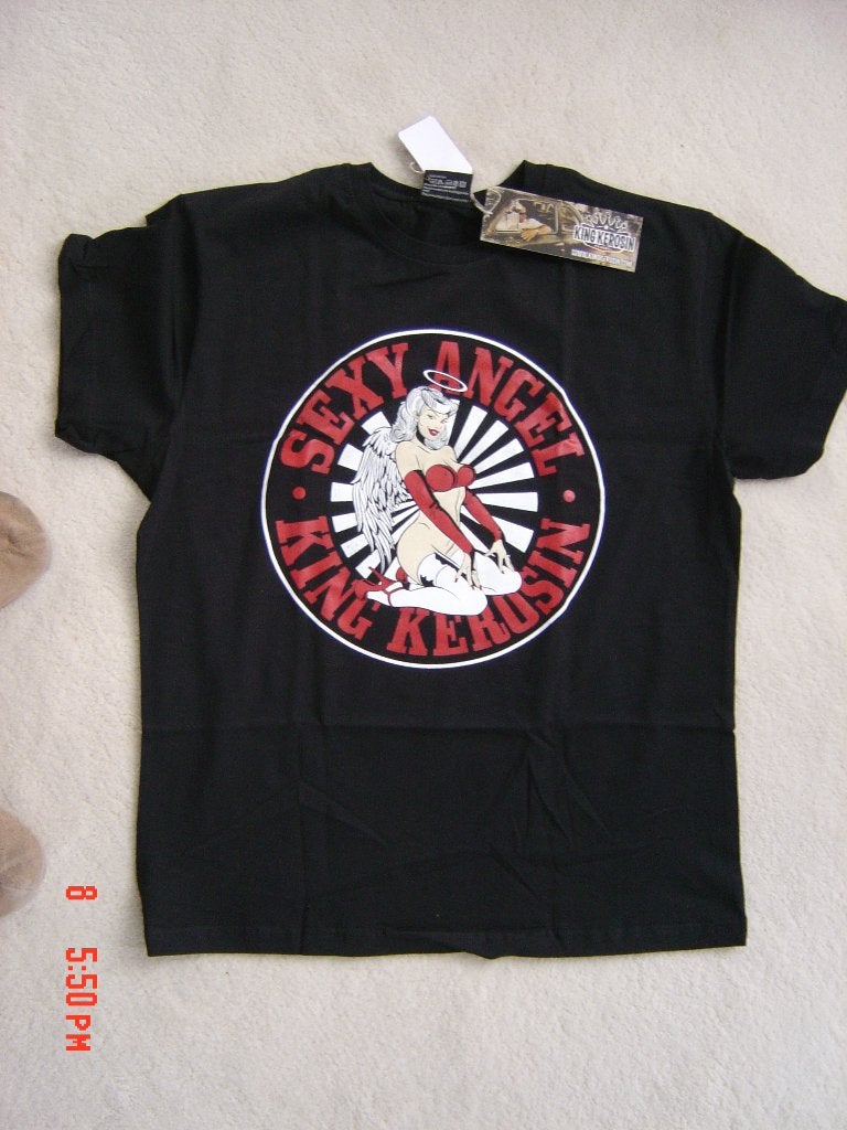 King Kerosin sexyangel shirt superbike t-shirt Sentul Dunlop, Ophalen of Verzenden, Gebruikt, Formule 1