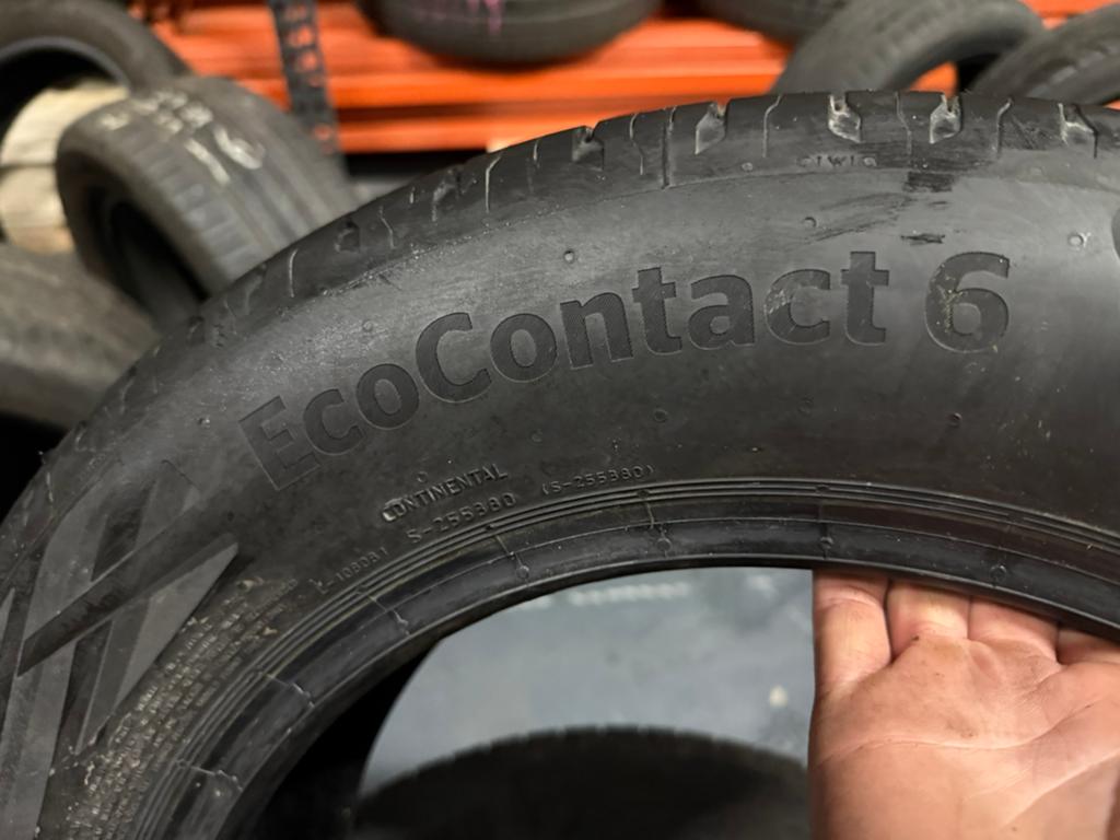 4x Continental EcoContact 6 185/65 R15 DOT3525, 15 inch, Nieuw, Band(en), Personenwagen