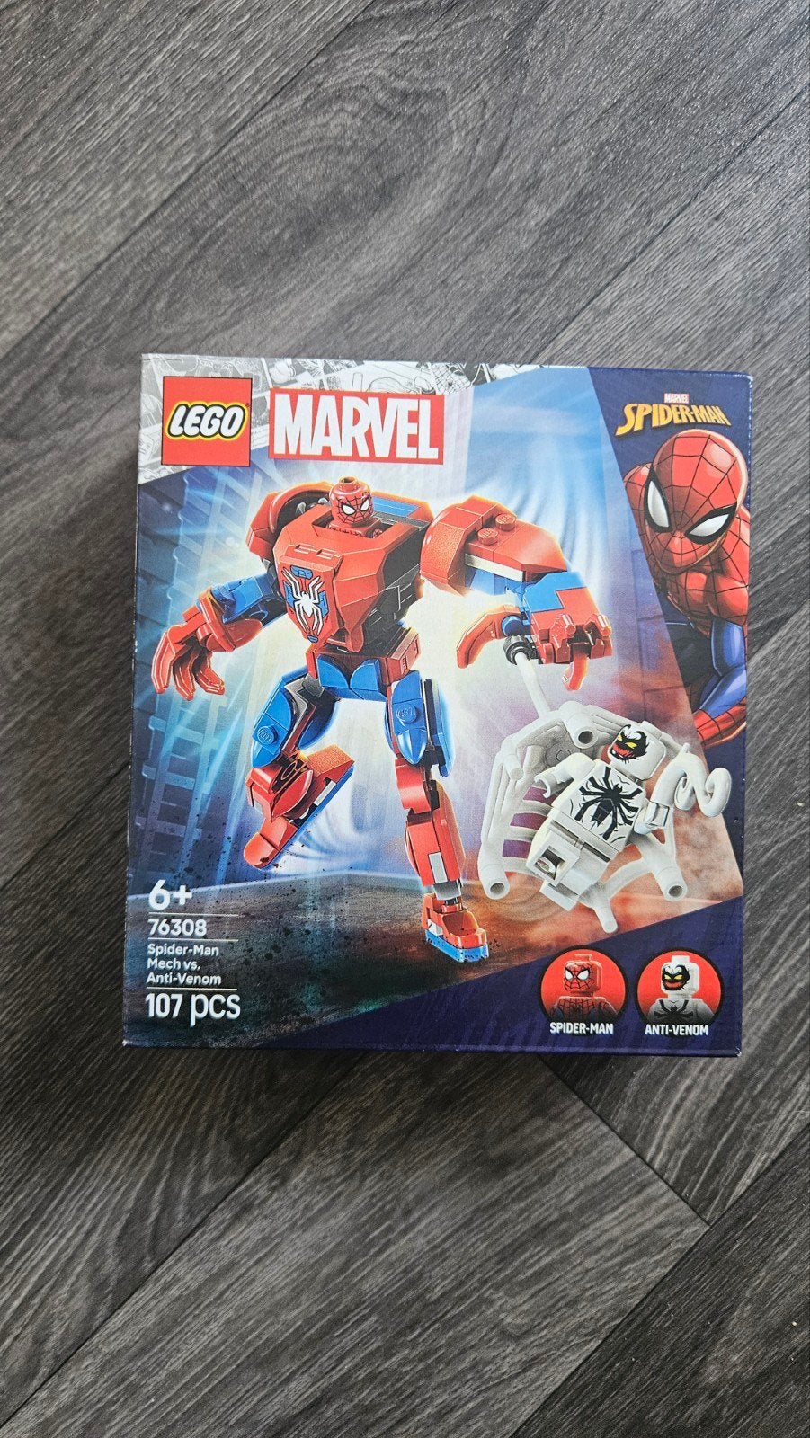 Nieuw LEGO Marvel Spider-Man vs. Anti-Venom (76308), Ophalen of Verzenden, Nieuw, Overige merken