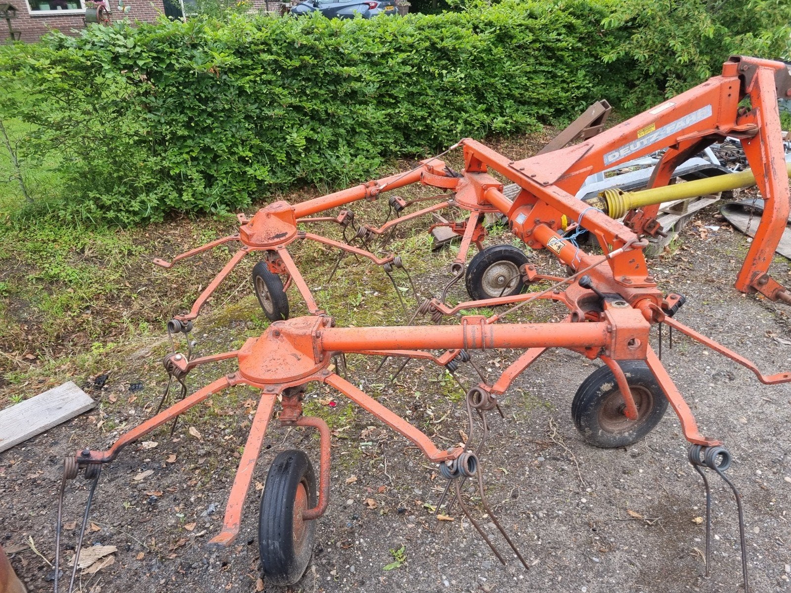 Deutz-Fahr en Mesko-Rol schudder ,balenklem ,weidesleep,, Ophalen of Verzenden, Weidebouw