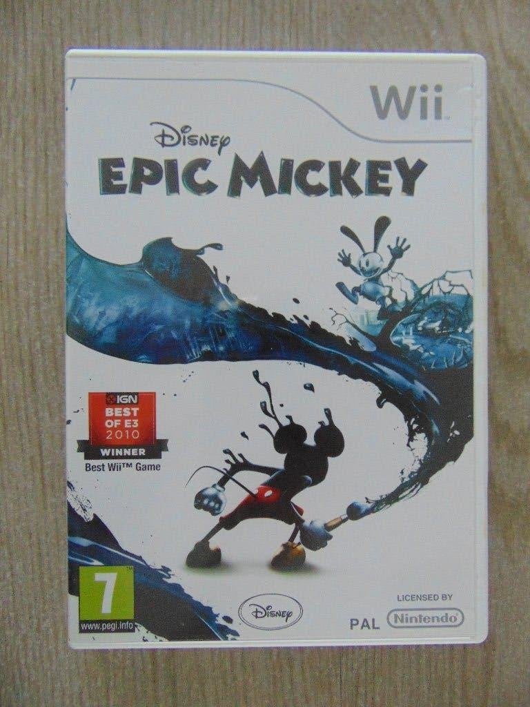Wii Epic Mickey compleet in doosje, Spelcomputers en Games, Avontuur en Actie, 1 speler, Eén computer, Ophalen of Verzenden