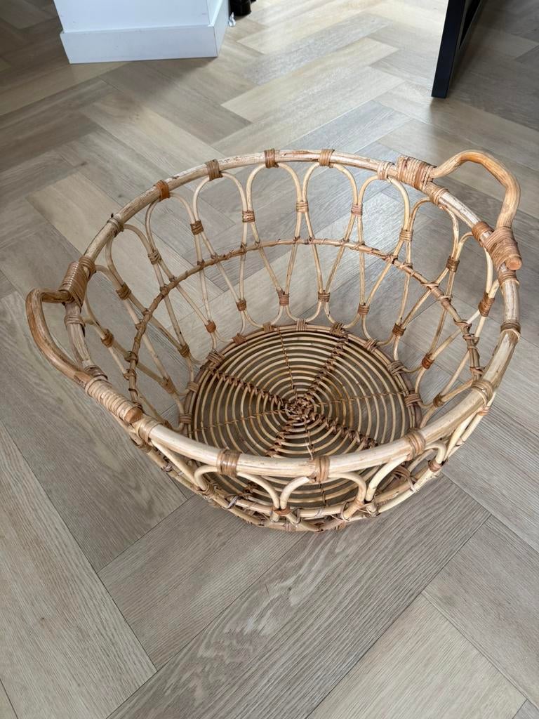 Ikea rieten mand, Ophalen, Mand, Zo goed als nieuw, Riet