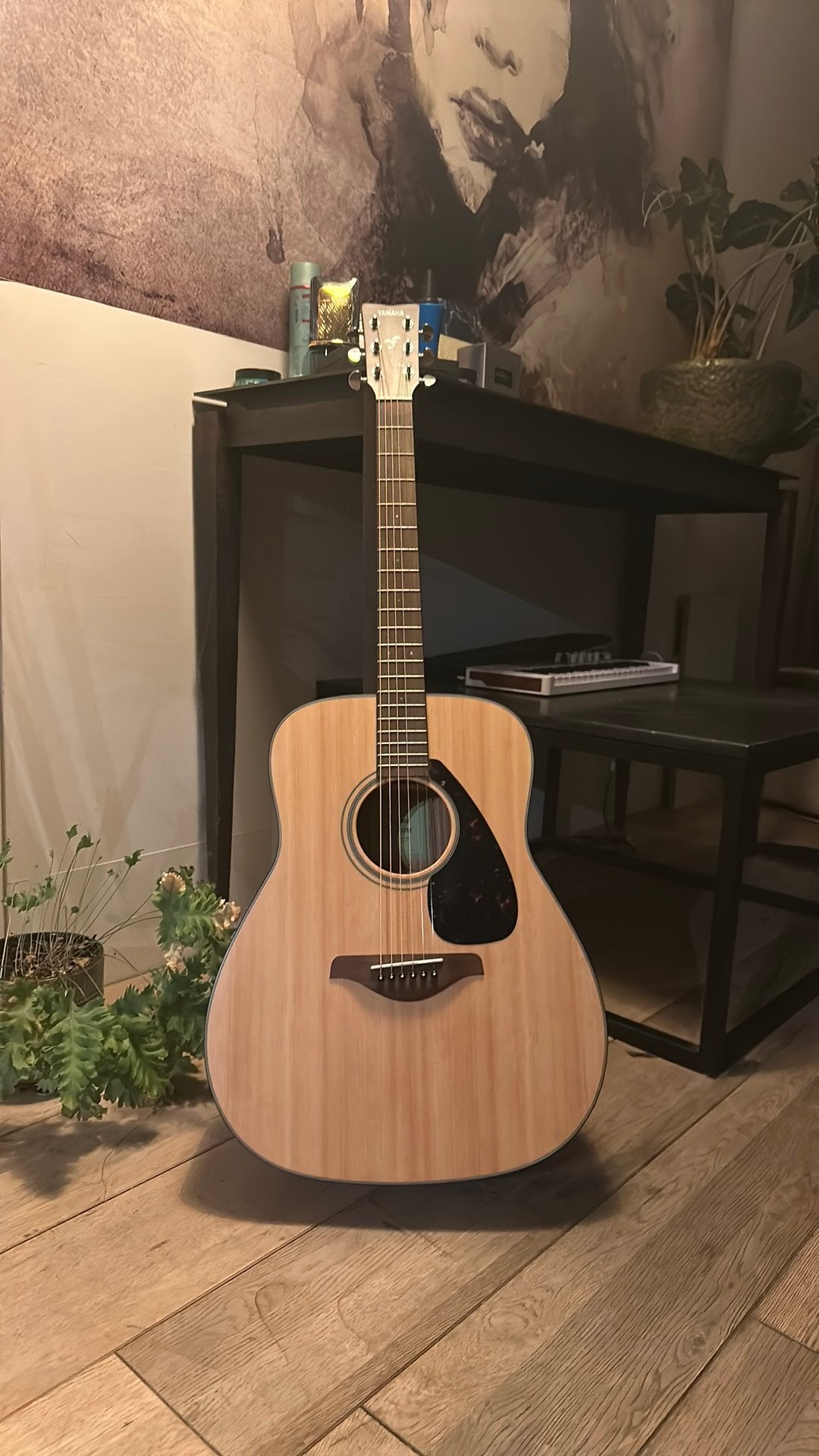Yamaha FG800M, Ophalen, Zo goed als nieuw, Klassieke of Spaanse gitaar