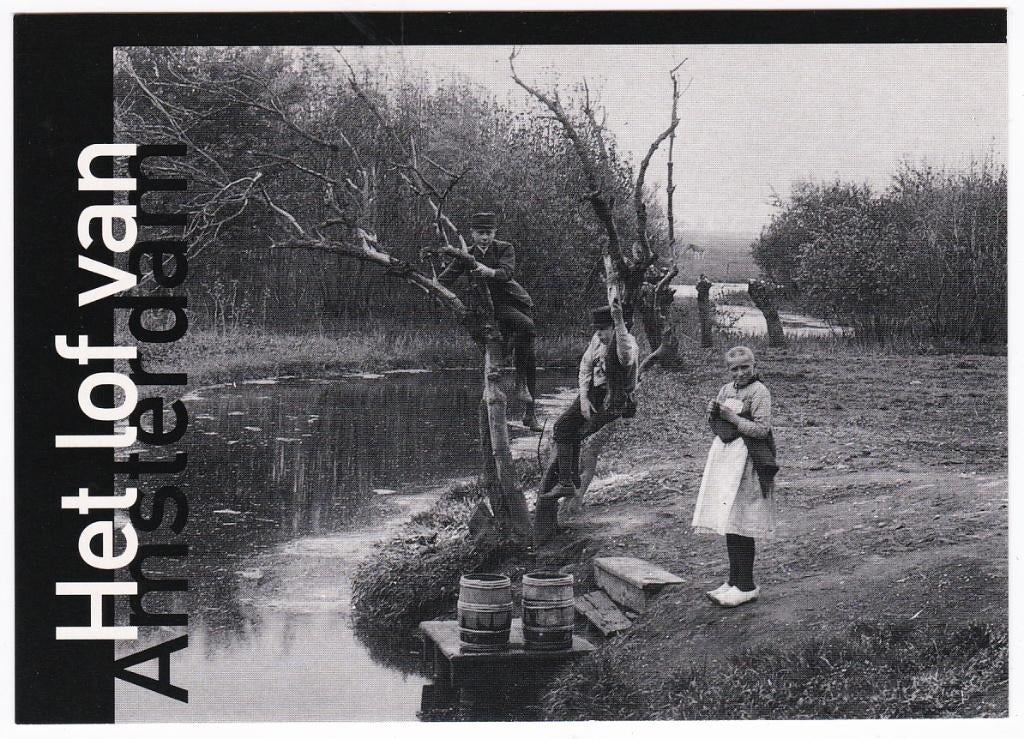 Het Lof van Amsterdam - foto Jacob Olie., Verzenden, 1980 tot heden, Ongelopen, Cultuur en Media