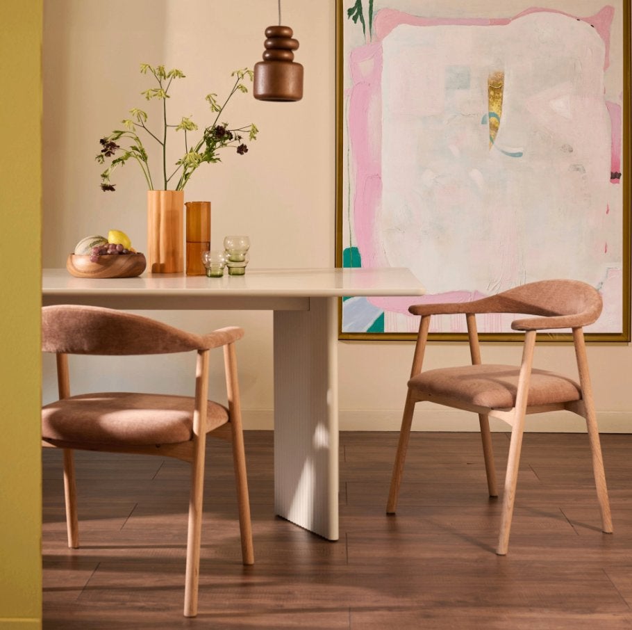 by fonQ Nordic Eetkamerstoel Eikenhout Rose | Van €189, nu, Byfonq, Overige kleuren, Byfonq, Nieuw