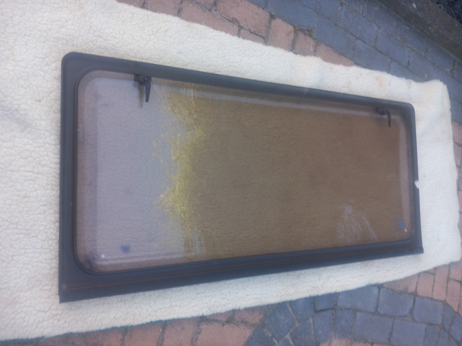 Caravanraam Dethleffs 135 x 62., Caravans en Kamperen, Caravan accessoires, Ophalen, Zo goed als nieuw