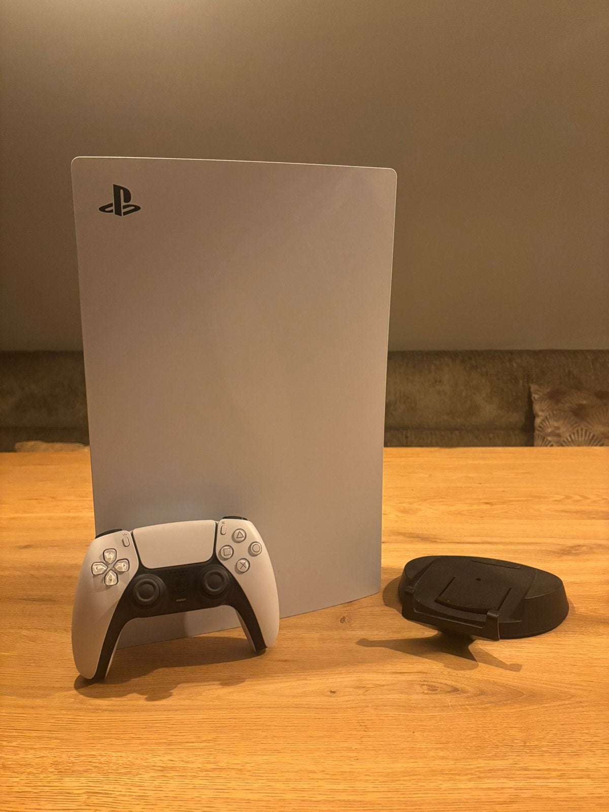 PlayStation 5 Disc Edition + DualSense-controller, Ophalen of Verzenden, Zo goed als nieuw