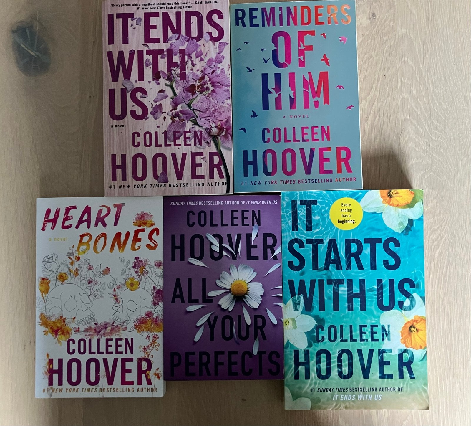 Colleen Hoover Boekenpakket - 5 engelstalige prachtige boeke, Ophalen of Verzenden, Zo goed als nieuw, Amerika