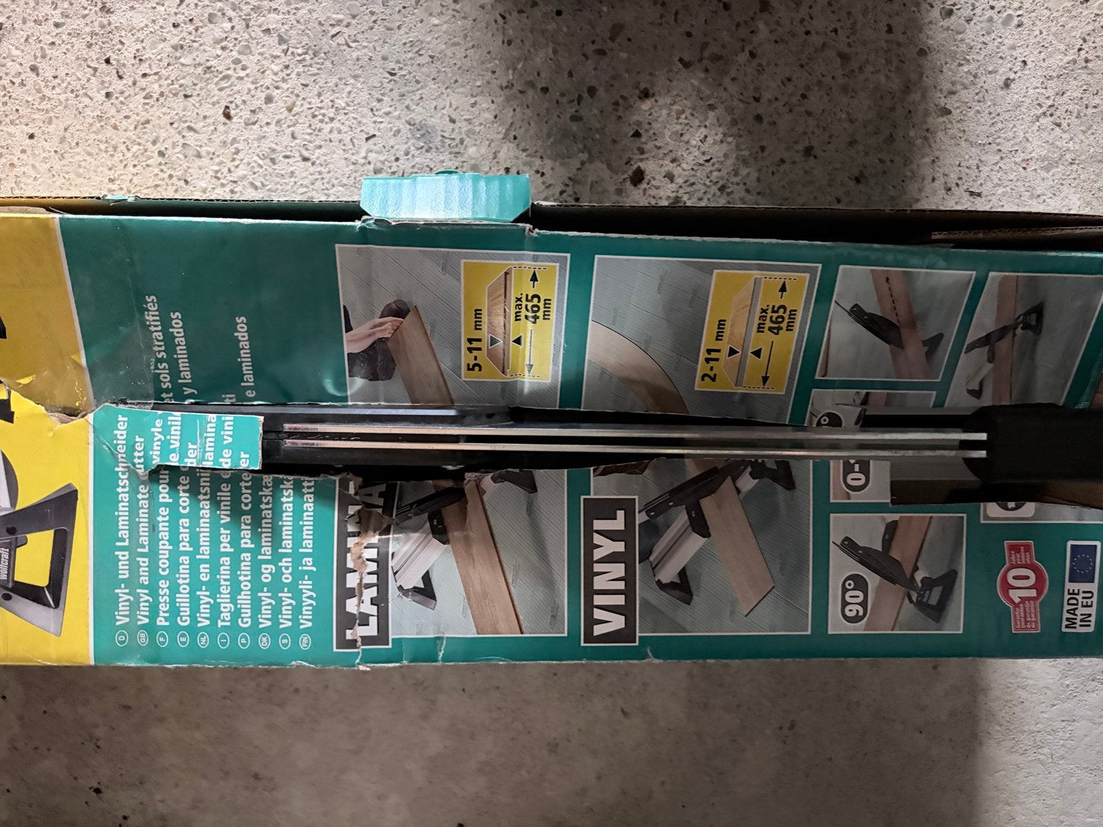 Wolfcraft Vinyl- en laminaatsnijder, Ophalen of Verzenden, Zo goed als nieuw, Snijgereedschap, Overige merken