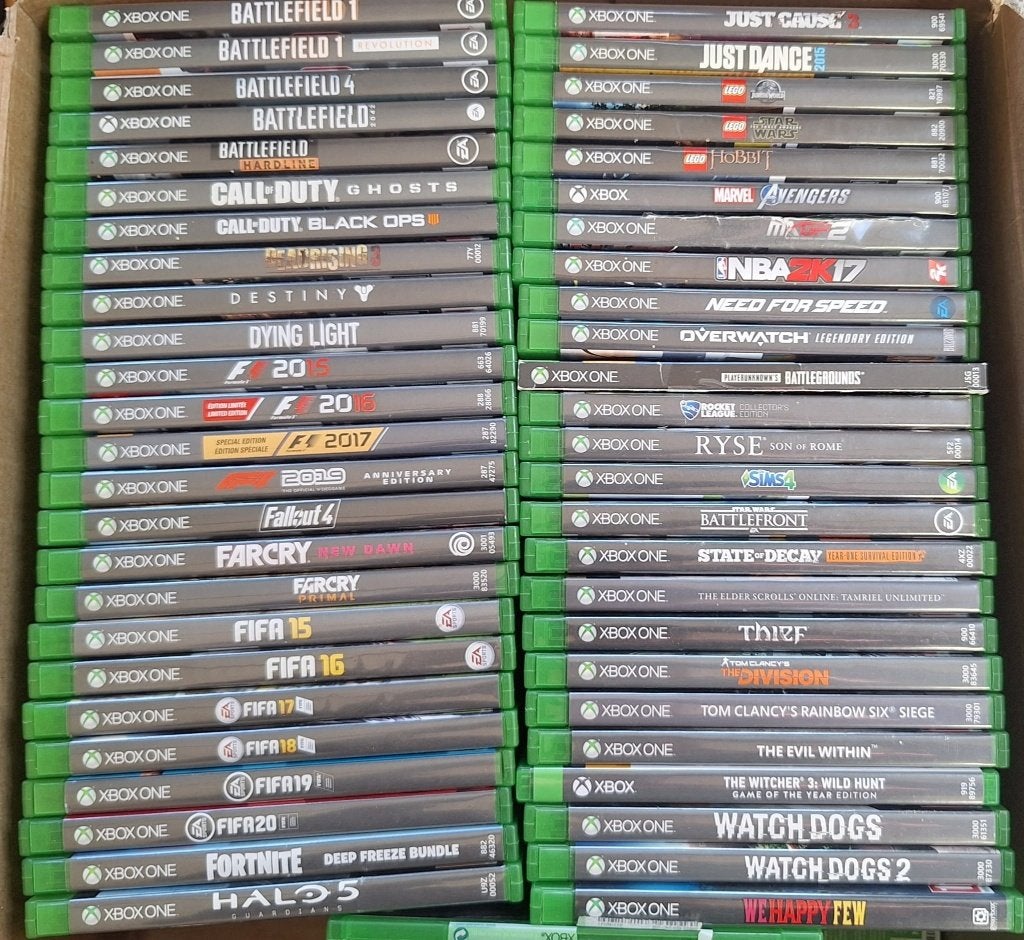 Xbox One Games - F1, Battlefield, Fifa, Lego, Tom Clancy, Spelcomputers en Games, Avontuur en Actie, Ophalen of Verzenden, Zo goed als nieuw
