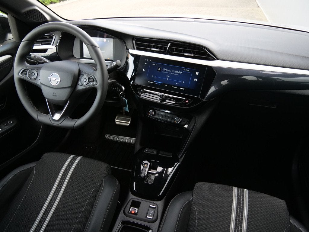 Opel Corsa 1.2 Turbo Hybrid GS 110 Pk Automaat DAB / Apple C, Auto's, Stof, 610 kg, Hybride Elektrisch/Benzine, 1167 kg