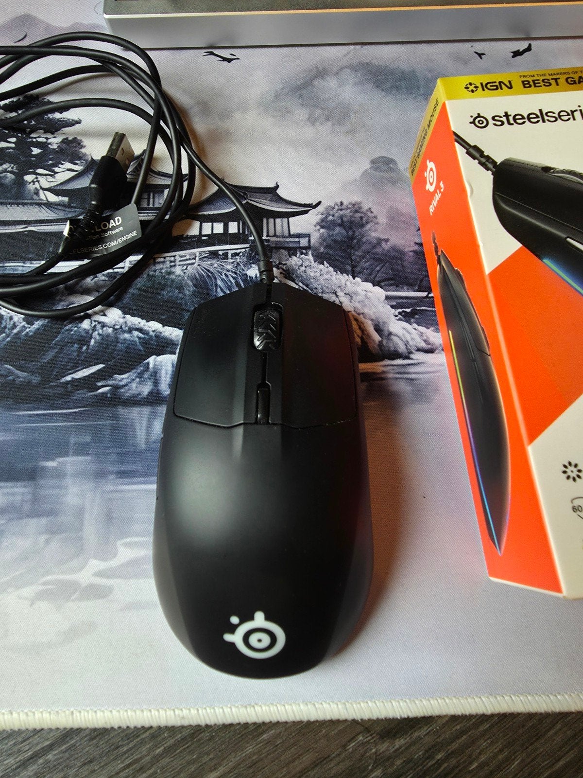 SteelSeries Rival 3 Gaming Muis, Computers en Software, Muis, Gaming muis, Ophalen of Verzenden, Bedraad