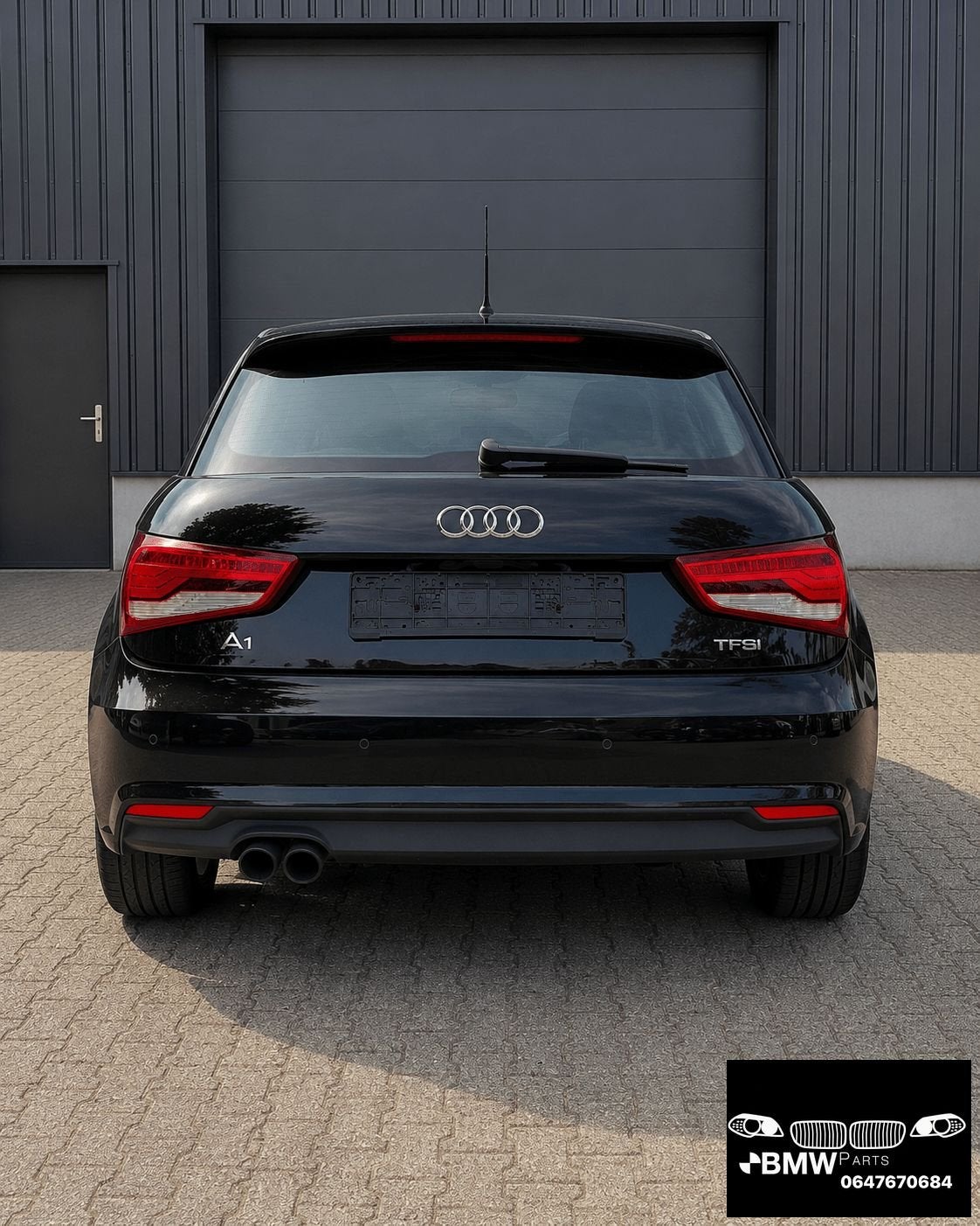 Achterklep Bumper Led Audi A1 sportback LY9T, Gebruikt, -, Bumper, -