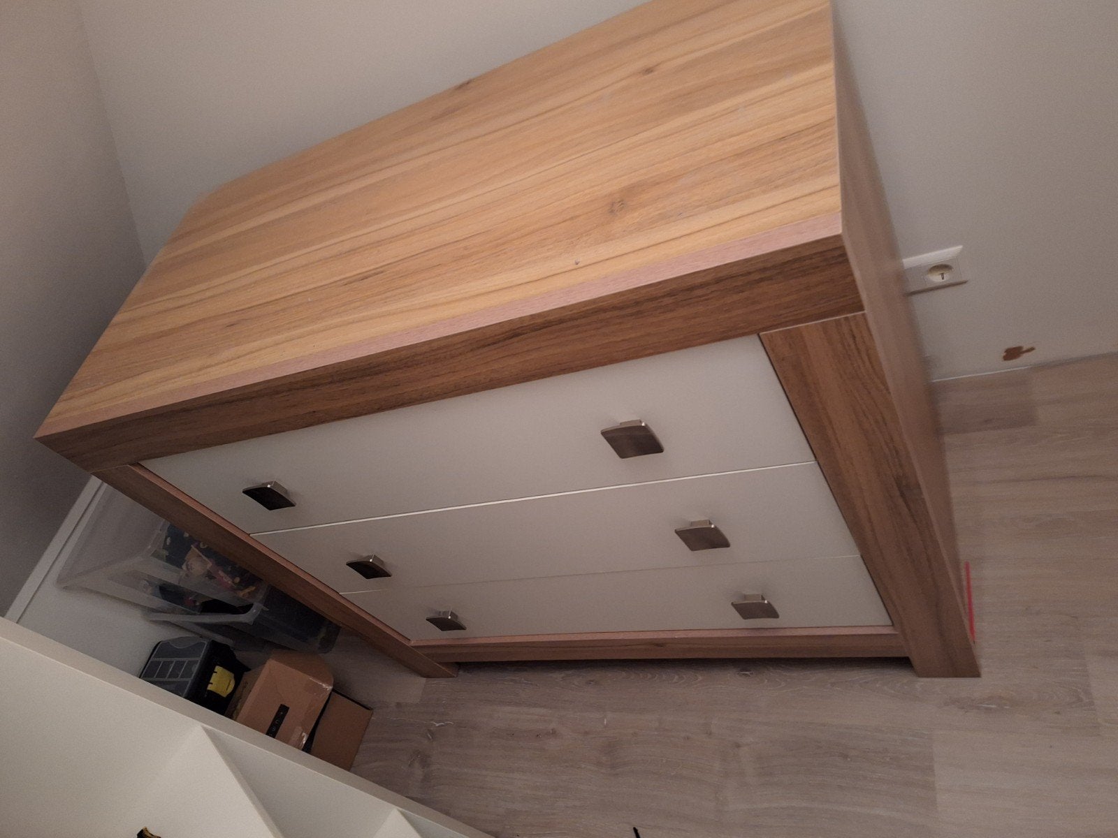 Commode met 3 lades - Gebruikt maar in goede staat, Ophalen, Gebruikt, 50 tot 70 cm, 100 cm of meer