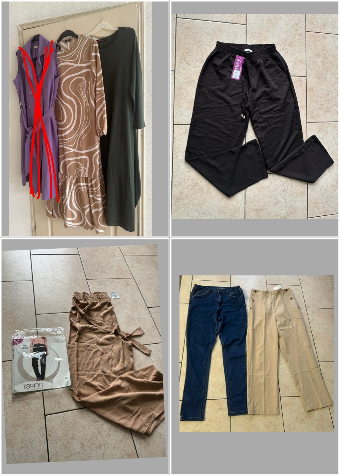 Kledingpakket Dames L/XL - Jurken & Broeken, Kleding | Dames, Ophalen of Verzenden, Zo goed als nieuw, Maat 42/44 (L)