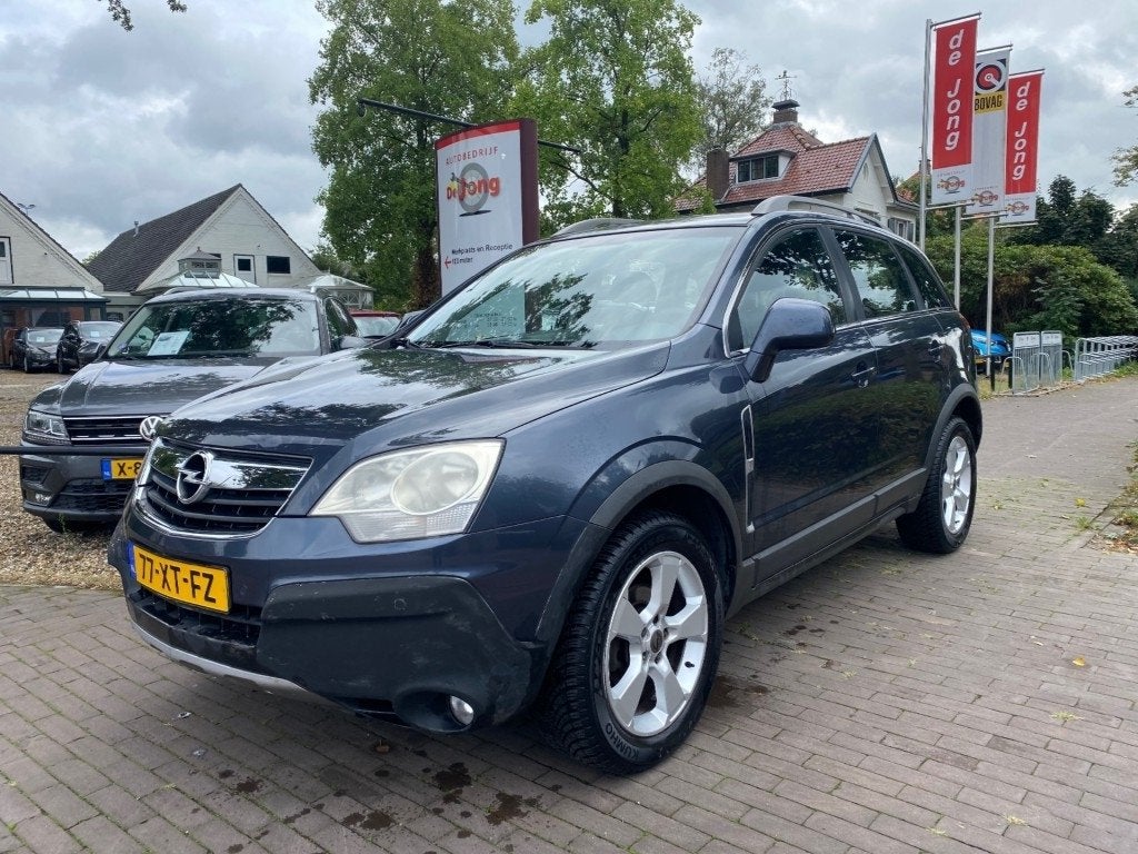Opel ANTARA 2.4-16V AWD 4X4 ENJOY / CRUISE CTR. / TREKHAAK /, Auto's, Opel, Gebruikt, 4 cilinders, Blauw, Bedrijf
