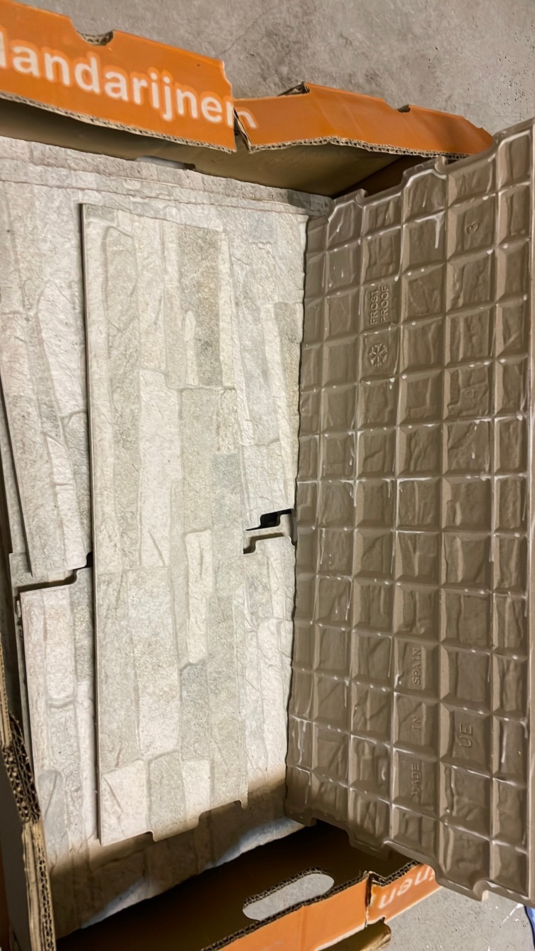 Wand tegels, Ophalen, Minder dan 20 cm, Zo goed als nieuw, Minder dan 5 m²