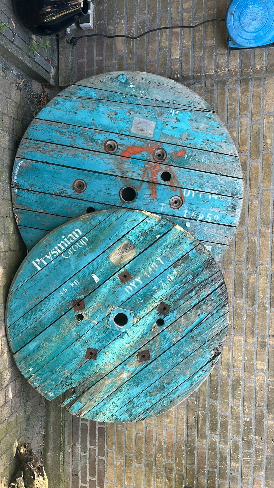 Twee pallets. Gratis, Ophalen of Verzenden, Zo goed als nieuw, Rechthoekig, Hout