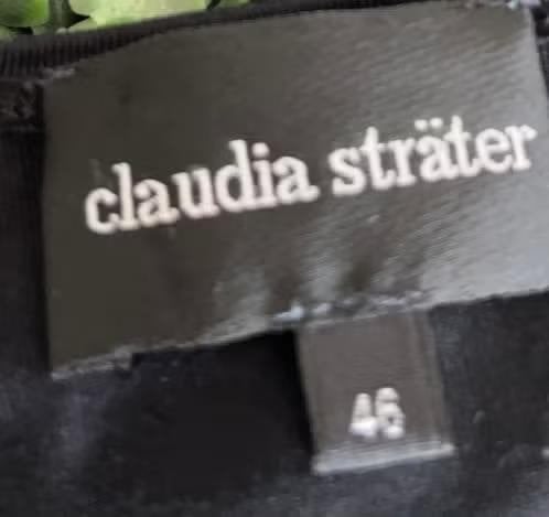 Claudia Strater zwarte top maat 44/46[dm], Zwart, Maat 46/48 (XL) of groter, Ophalen of Verzenden, Zo goed als nieuw