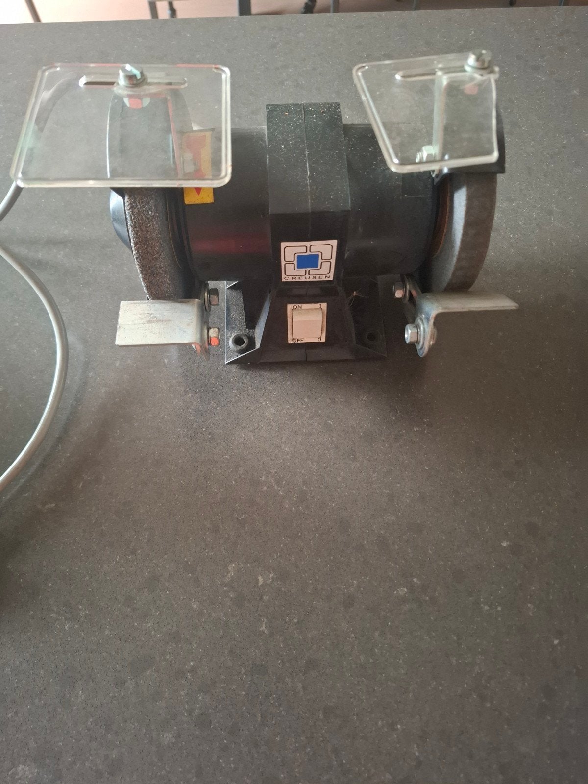 Creusen Werkbankslijpmachine - Gebruikt maar functioneel, Ophalen, Gebruikt, Minder dan 700 watt, Werkbankslijpmachine