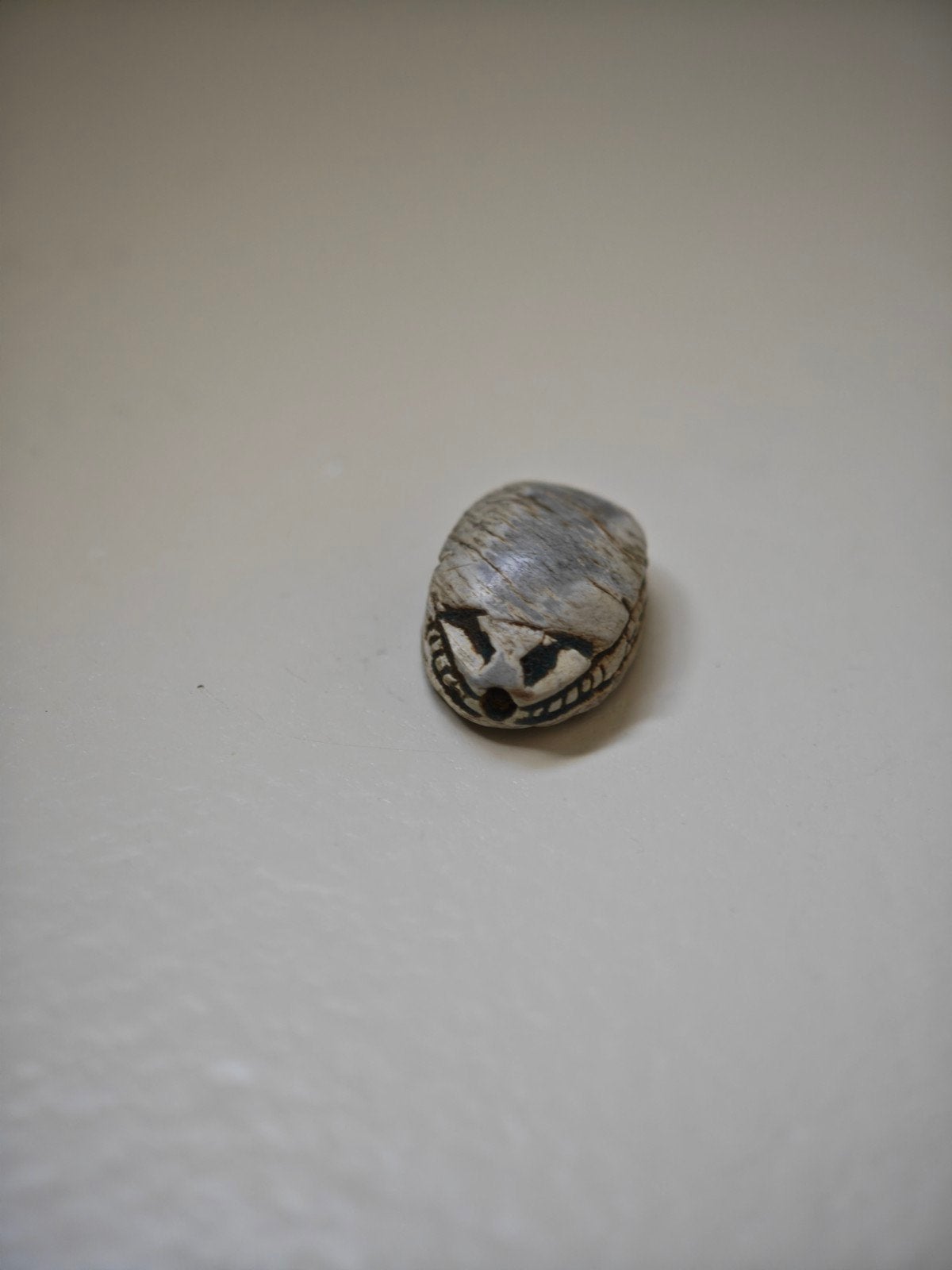 Antieke Egyptische Scarabee Amulet, Ophalen of Verzenden