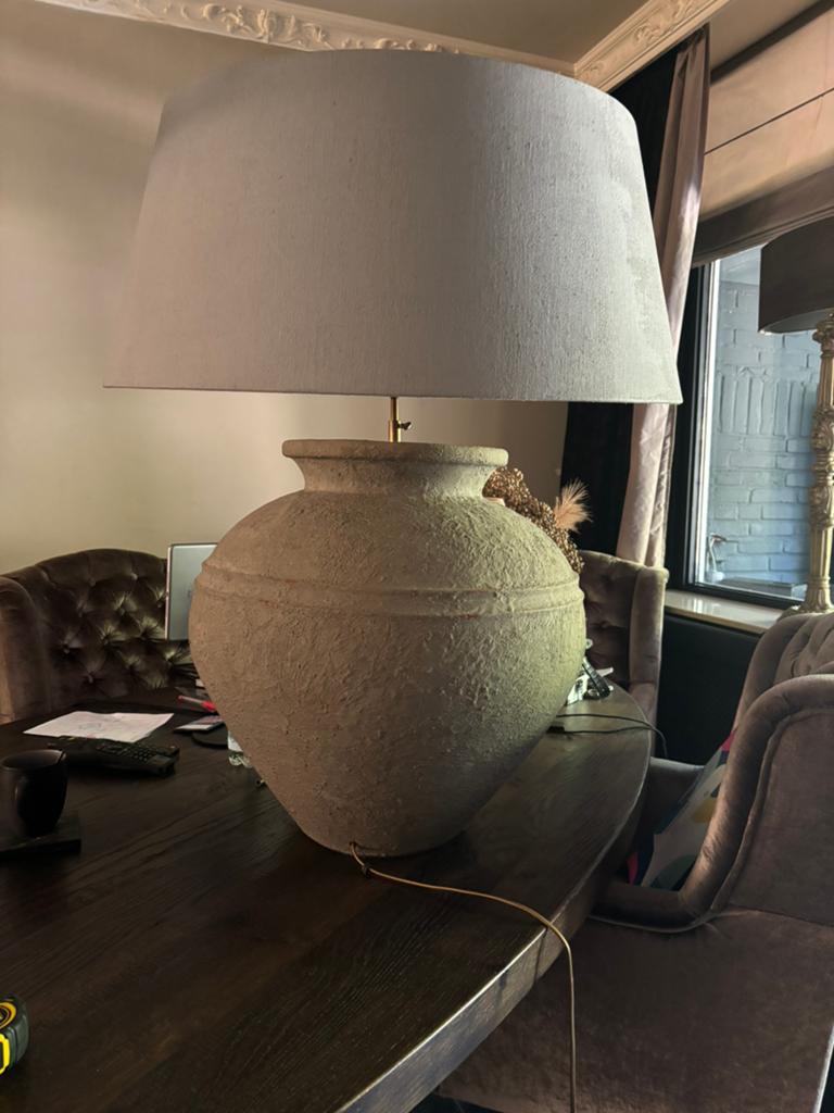 Grote Kruiklamp xxl, Ophalen of Verzenden, Zo goed als nieuw, Rond, 50 cm of meer