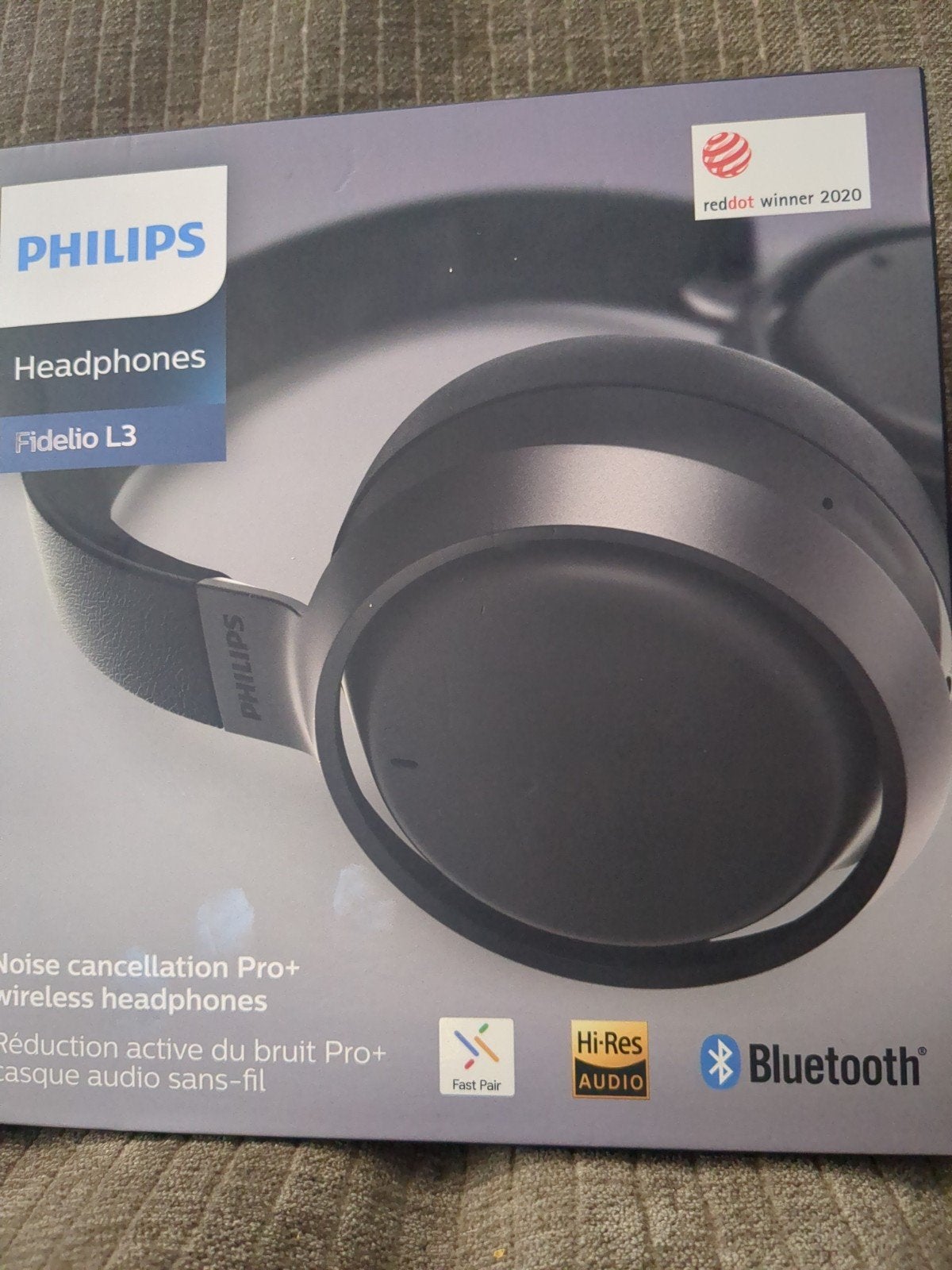 Philips Fidelio L3 Noise Cancelling Draadloze Koptelefoon, Ophalen, Philips, Draadloos, Zo goed als nieuw