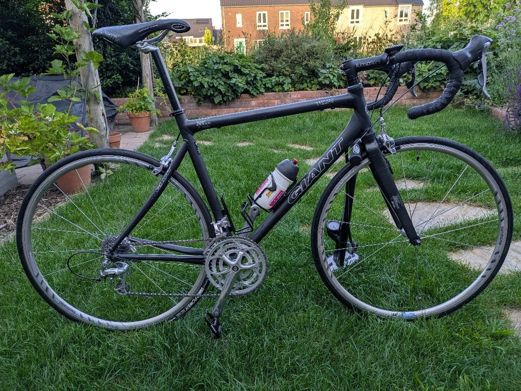 Giant TCR racefiets heren (maat M/L), Fietsen en Brommers, Fietsen | Racefietsen, Ophalen, Gebruikt, Aluminium, Giant