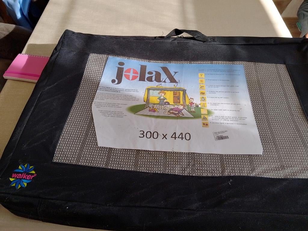 Jolax tenttapijt 300  440, Ophalen, Nieuw, Tot en met 2