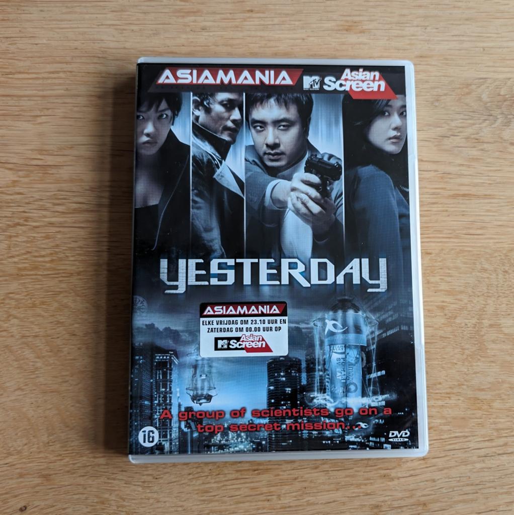 Yesterday (2005) DVD Koreaanse Actie Thriller, Cd's en Dvd's, Vanaf 16 jaar, Ophalen of Verzenden, Zo goed als nieuw, Overige gebieden